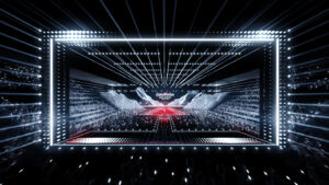 Σκηνή Eurovision 2025 με φωτισμούς LED και τεχνολογία CuePilot